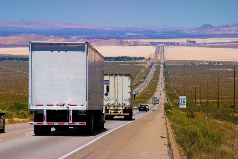 Commercial trucking in Nevada