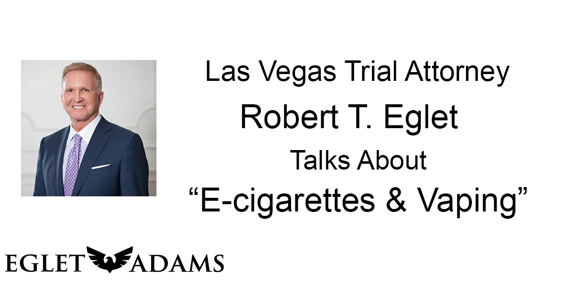 Robert Eglet Interview with Voice of the Vet on Vaping
