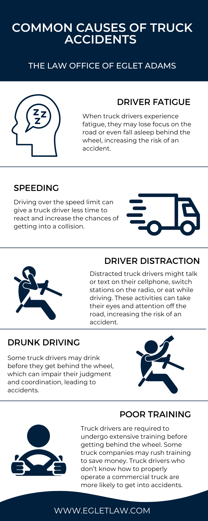 Truck accident lawyer las vegas nv infographic