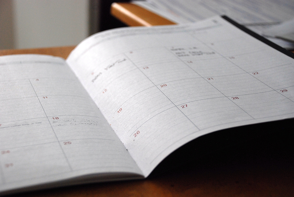 How To Speed Up The Probate Process - calendar on desk