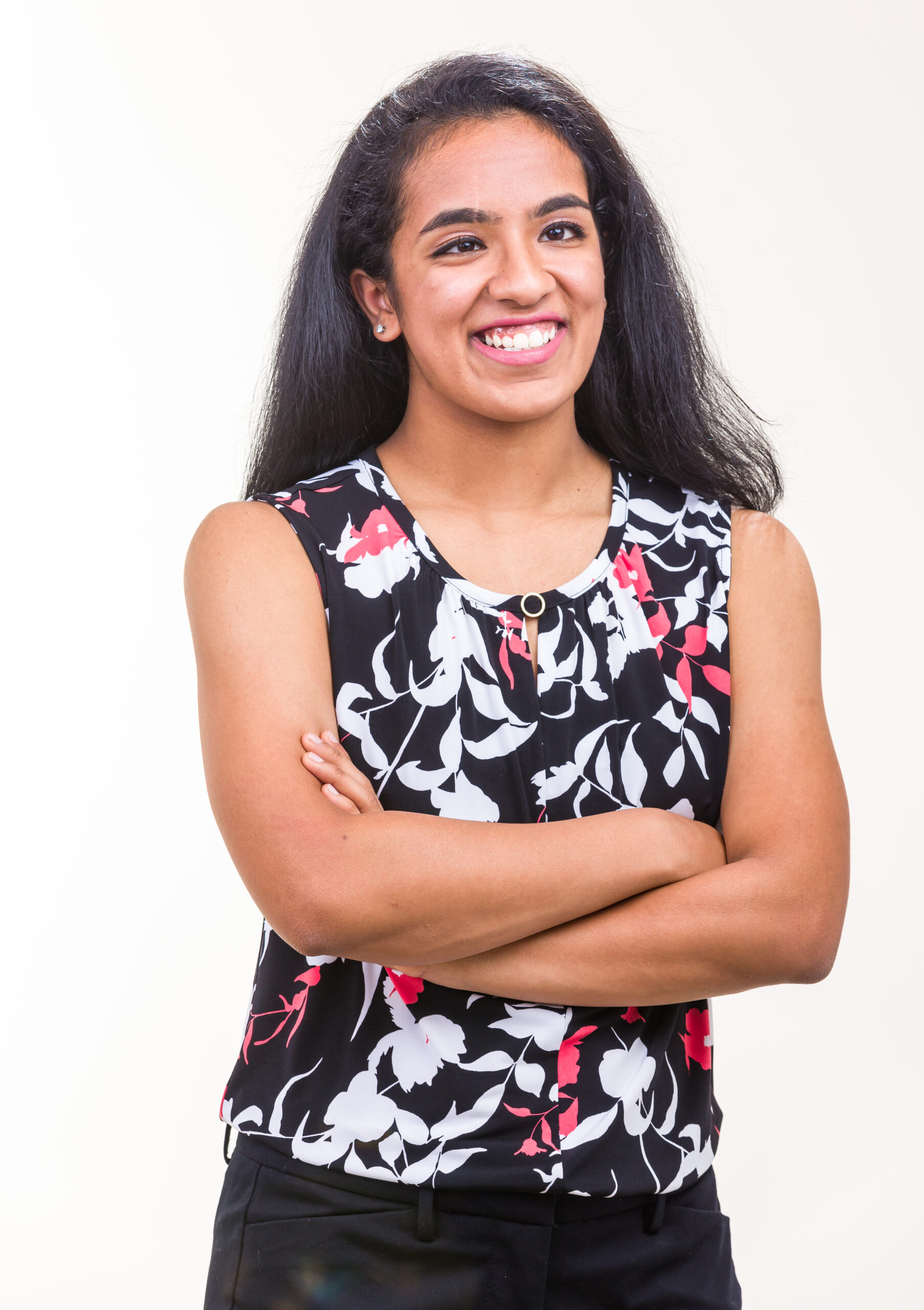 A Headshot of Eglet Adams Community Involvement Scholarship Winner Shreyaa Venkat