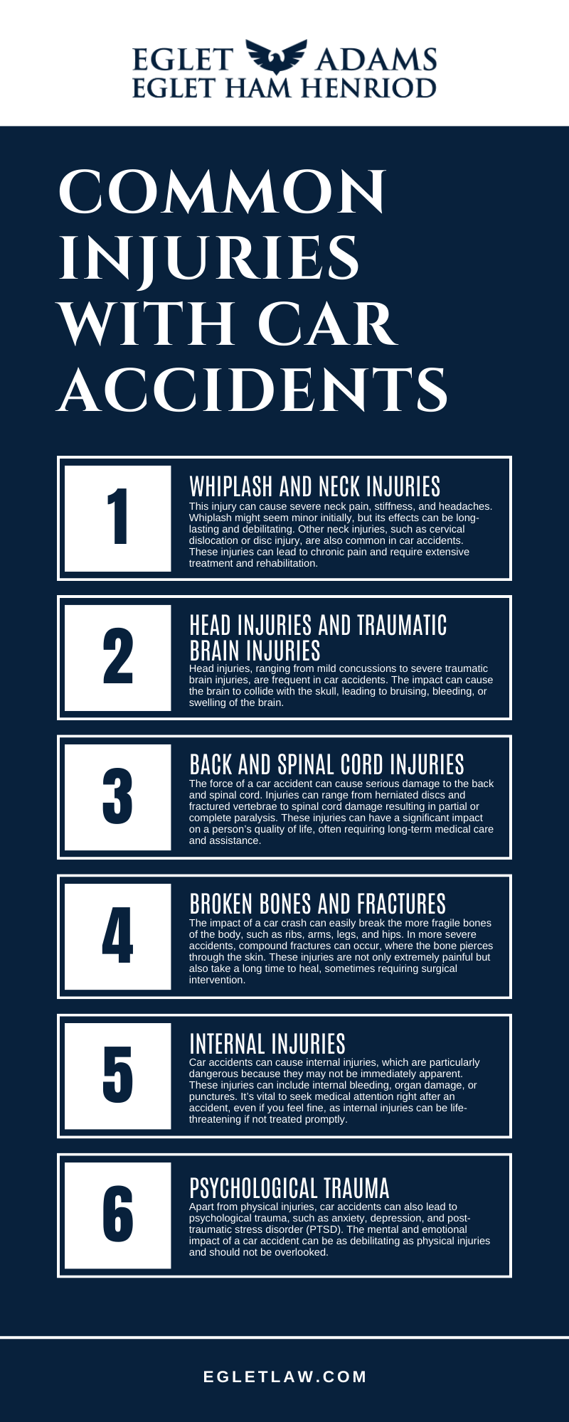 Common Causes of Car Accidents Infographic