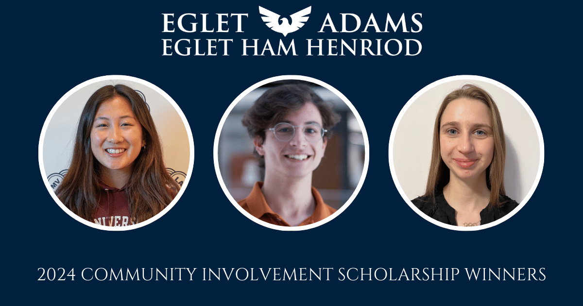 2024 COMMUNITY INVOLVEMENT SCHOLARSHIP WINNERS FI