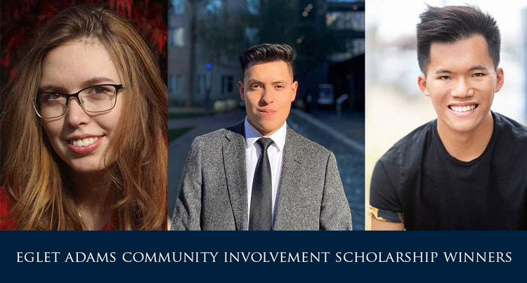 Eglet Law Scholarship Winners